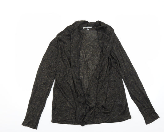 Marks and Spencer Womens Green   Cardigan Jumper Size 8  - glittery