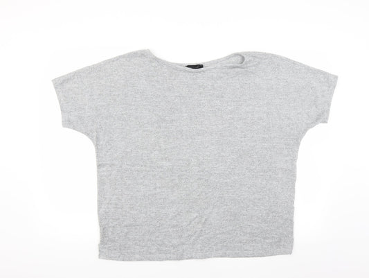 Primark Womens Grey   Pullover Jumper Size 14