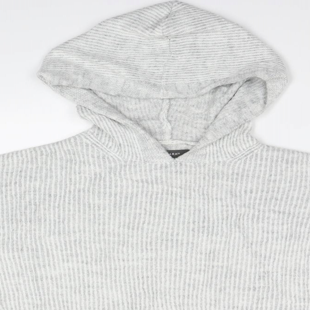 Primark Womens Grey   Pullover Hoodie Size XS