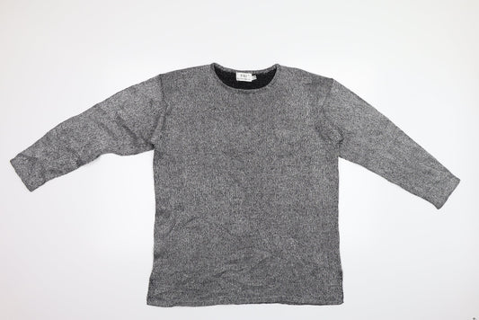 TIGI Exclusive Womens Silver   Pullover Sweatshirt One Size