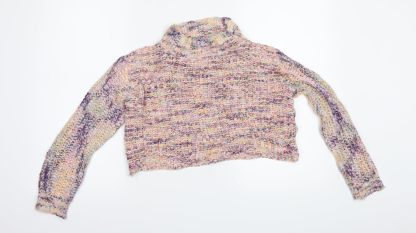 Missguided Womens Multicoloured   Pullover Jumper Size 8