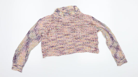 Missguided Womens Multicoloured   Pullover Jumper Size 8