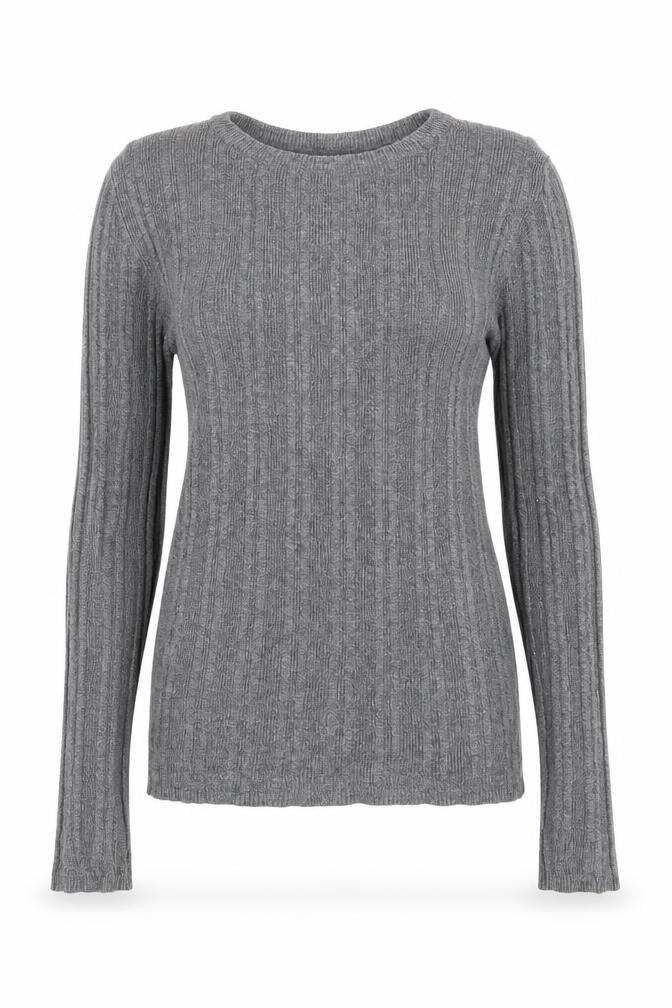 Primark Womens Grey  Knit Pullover Jumper Size S