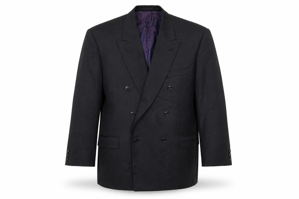 REMUS Mens Grey  Rayon Jacket Suit Jacket Size 46