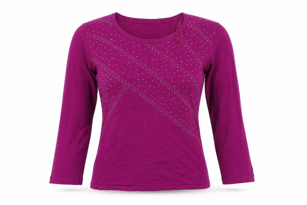 paramour Womens Purple   Pullover Jumper Size M