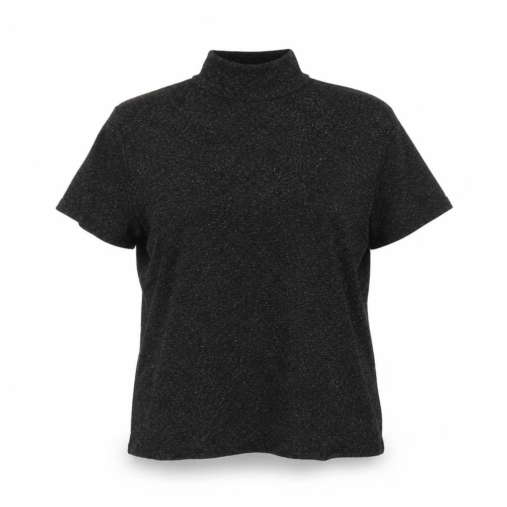 St Micheal Womens Black   Basic T-Shirt Size 16