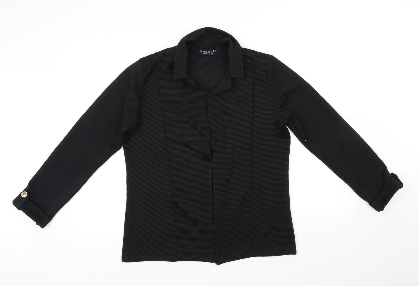 Selected Womens Black   Cardigan Jumper Size 14