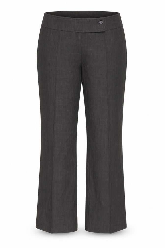 Dorothy Perkins Womens Grey   Trousers  Size 12 L33 in