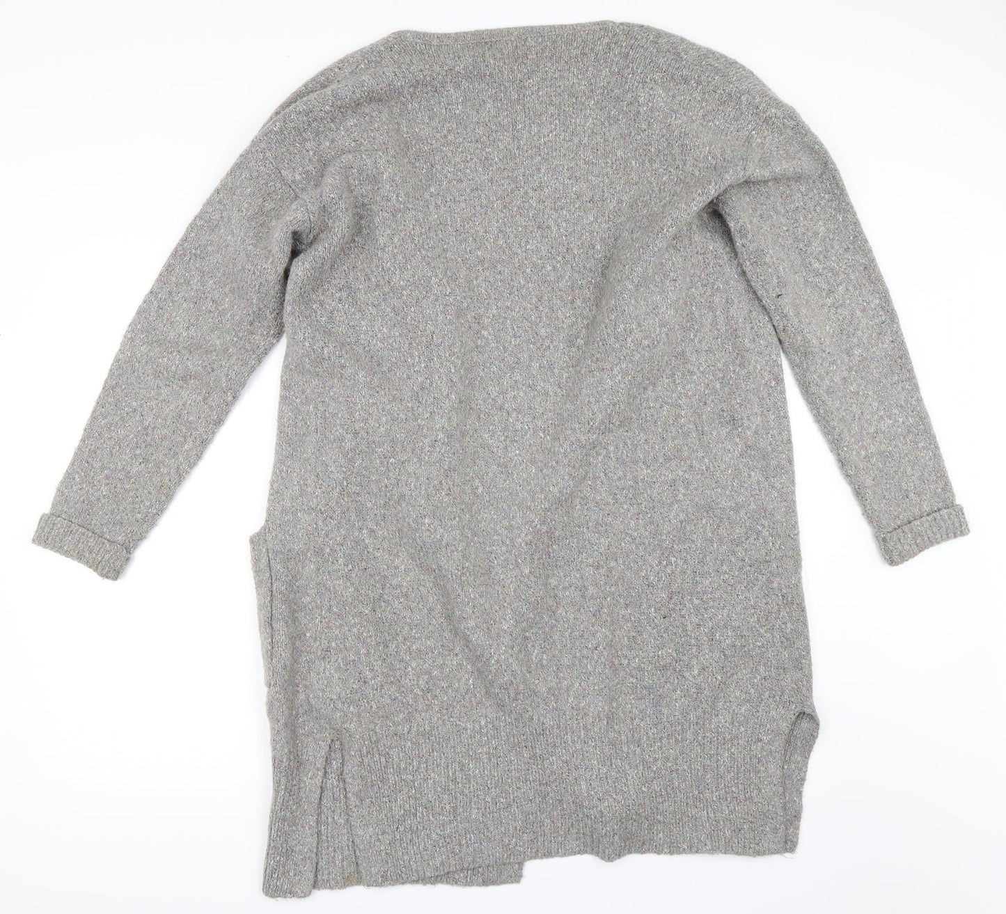 Multiblu Womens Grey   Cardigan Jumper Size L