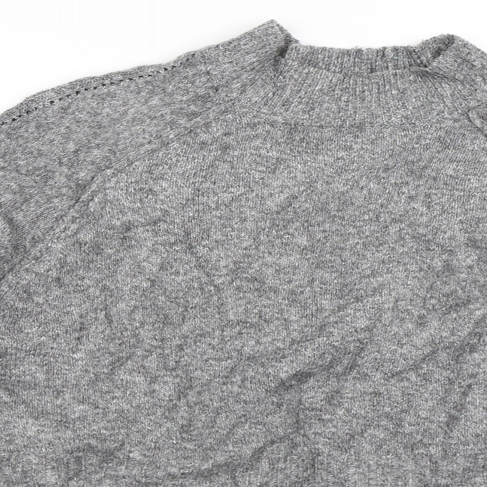 Jolie & Joy Womens Grey   Pullover Jumper Size M