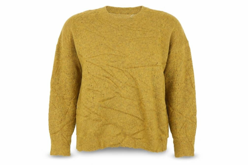 Marks & Spencer Womens Yellow   Pullover Jumper Size L