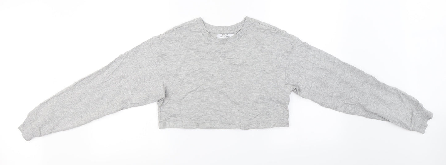 Bershka  Womens Grey   Pullover Jumper Size XS