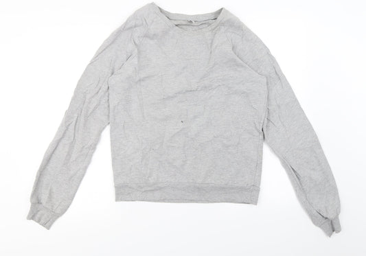 california fleece Mens Grey   Pullover Jumper Size S
