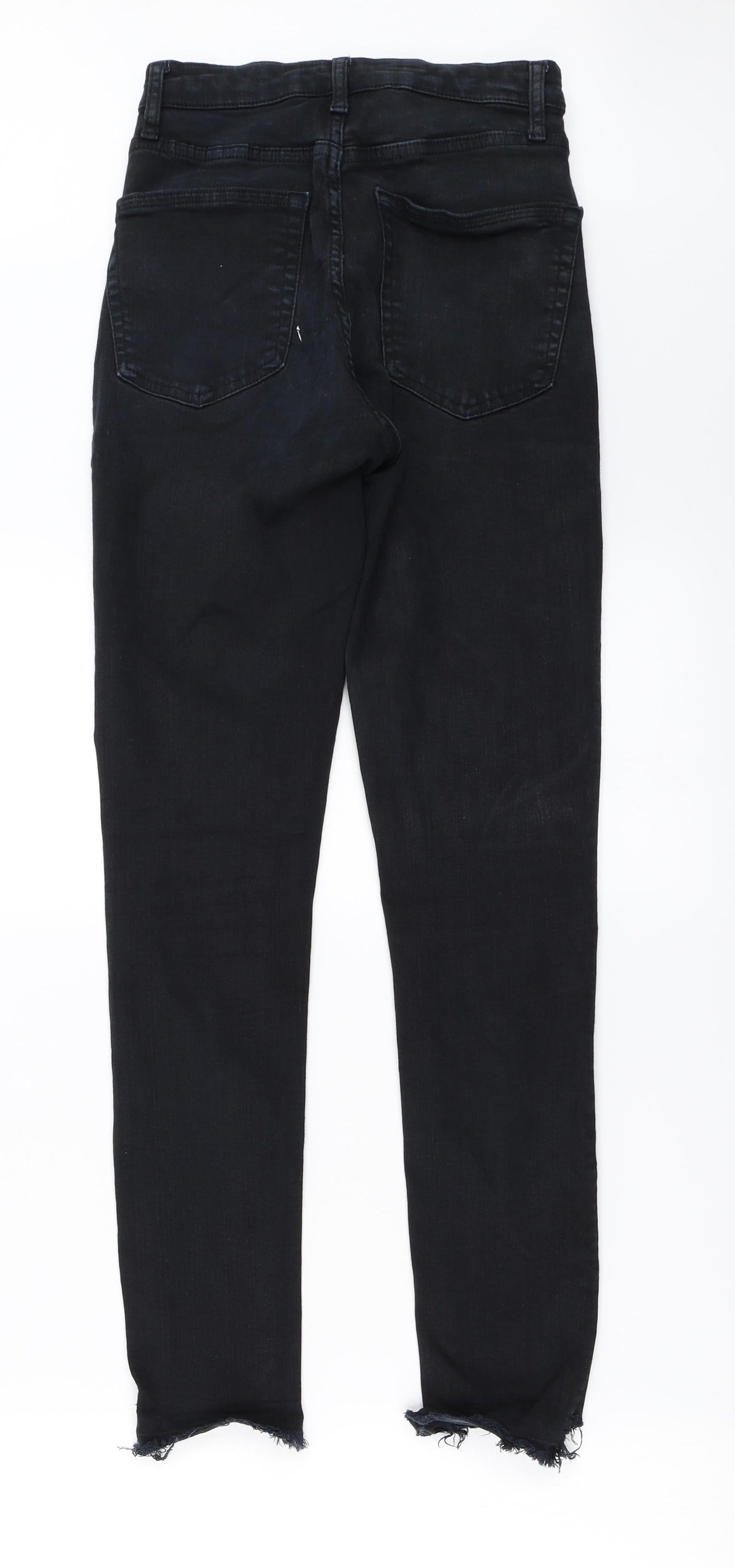 Topshop Womens Black   Skinny Jeans Size 28 in L32 in
