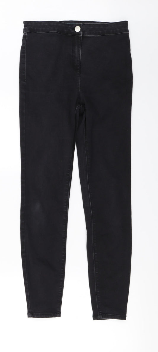 Papaya Womens Black   Jegging Jeans Size 10 L26 in