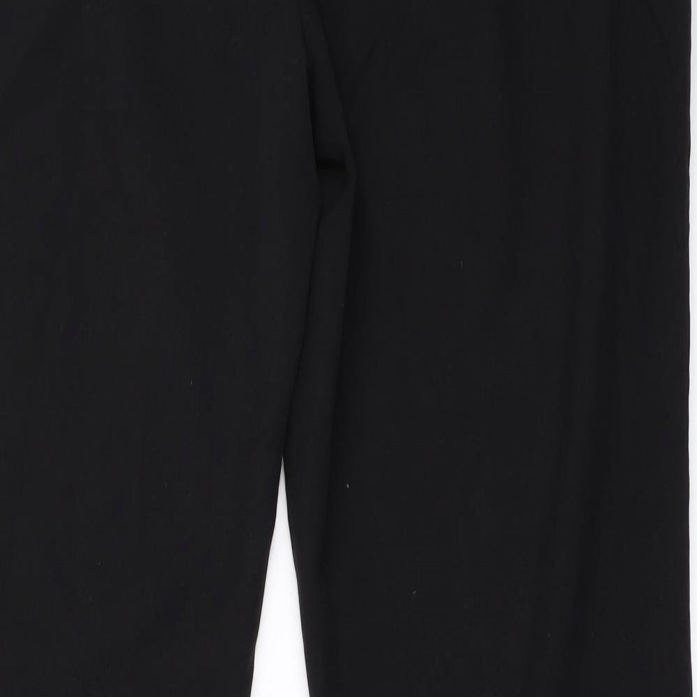 Papaya Womens Black   Trousers  Size 16 L24 in