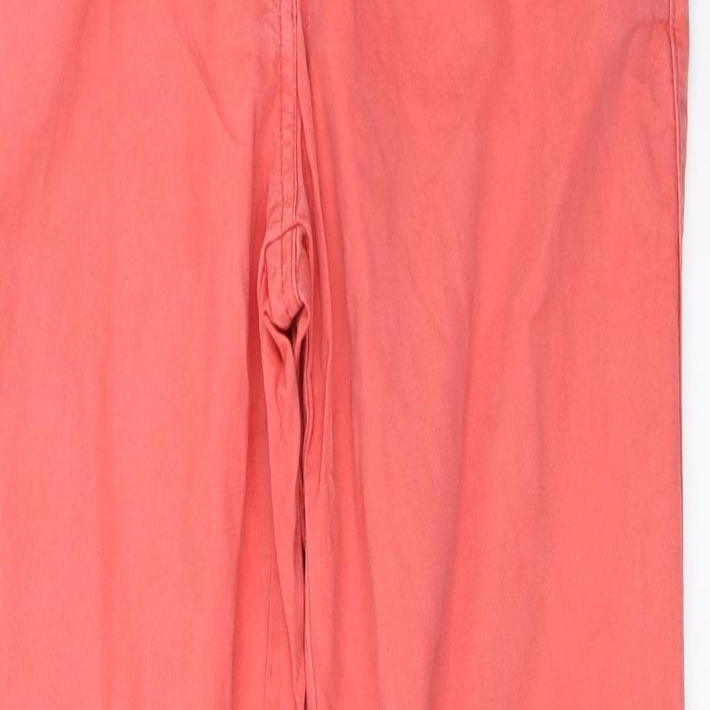 Papaya Womens Pink   Straight Jeans Size 12 L27 in