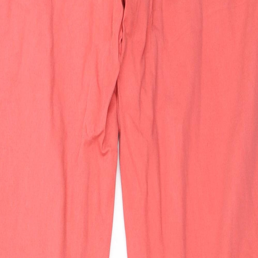 Papaya Womens Pink   Straight Jeans Size 12 L27 in