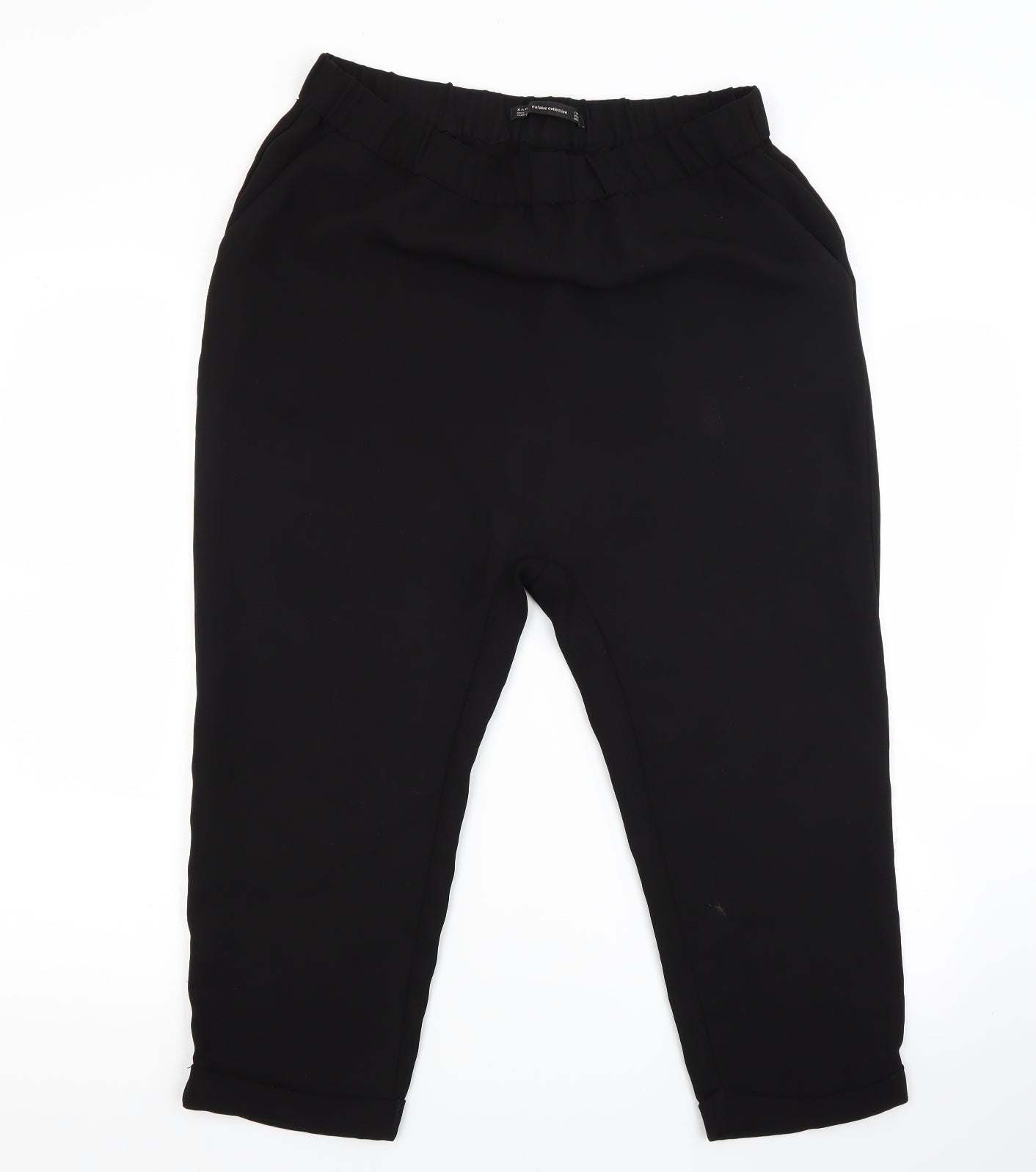 Zara Womens Black   Trousers  Size M L20 in