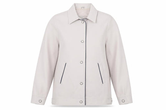 Front view of JBC Collection women’s pink jacket, size UK 14