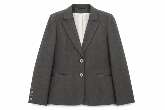 Autonomy Womens Grey   Jacket Suit Jacket Size 16