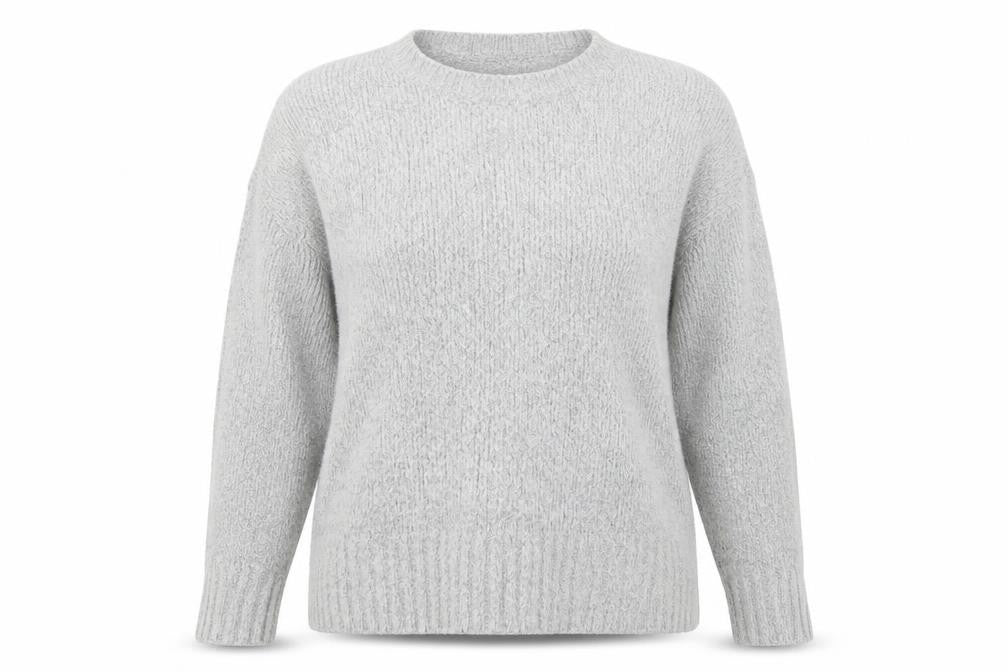 Zara Womens Grey  Knit Pullover Jumper Size M