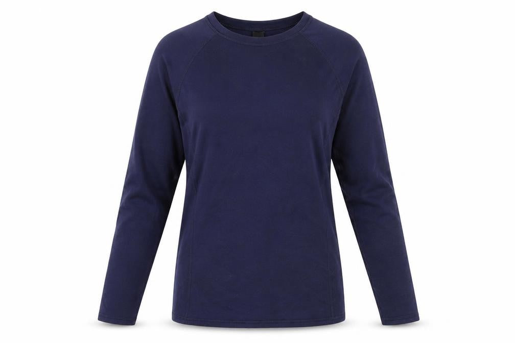 Iris Lilly Womens Blue  Jersey Basic T-Shirt Size 10