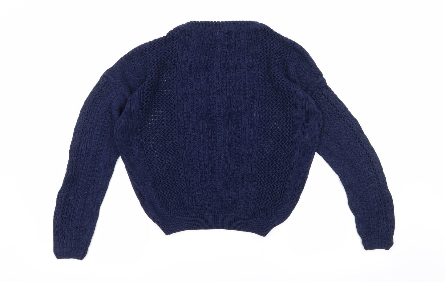 Love Milly Womens Blue  Knit Pullover Jumper Size S