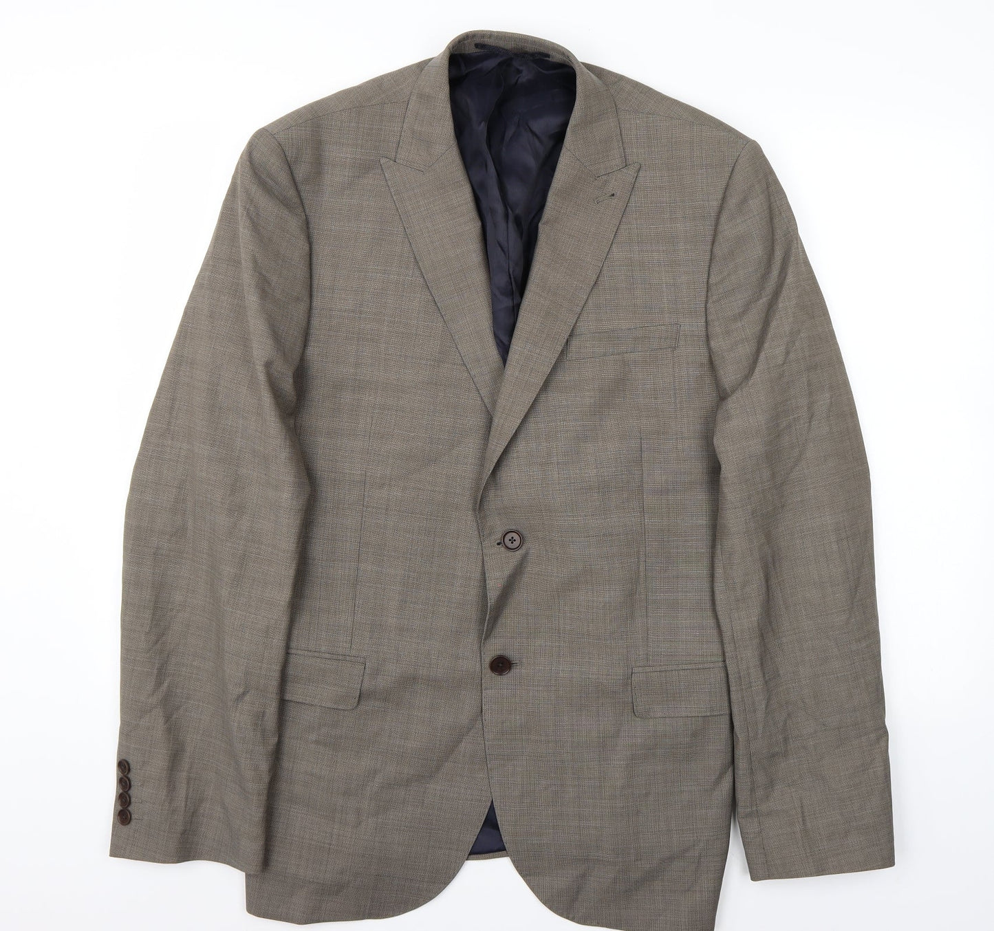 Marks and Spencer Mens Beige   Jacket Suit Jacket Size 44
