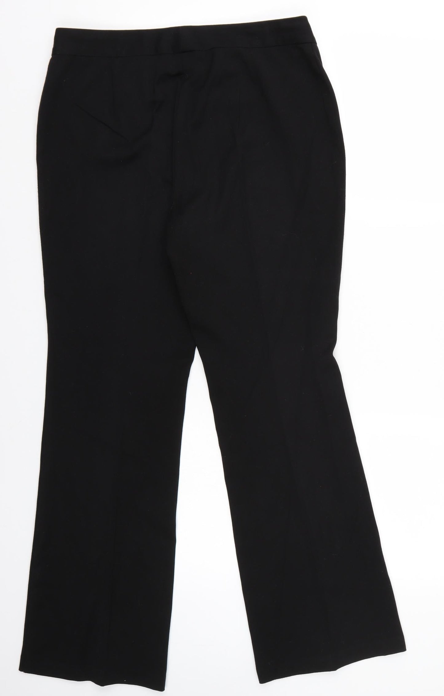 Marks and Spencer Womens Black   Trousers  Size 10 L28 in