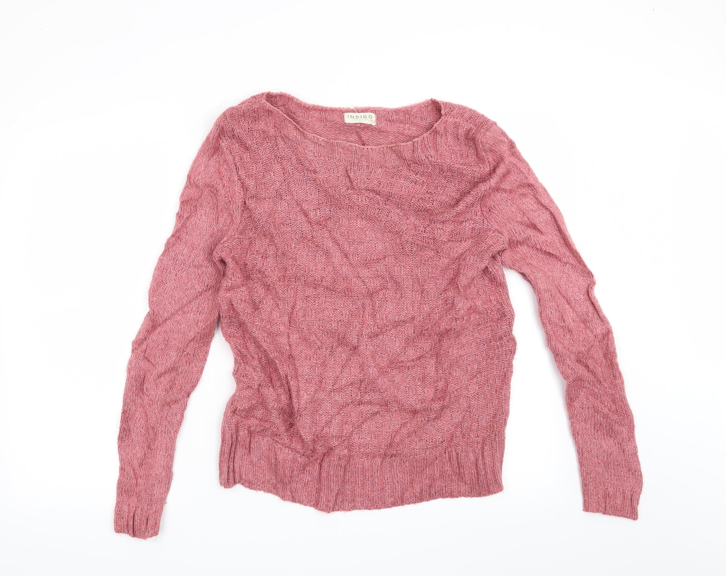 Marks and Spencer Womens Pink   Pullover Jumper Size 12