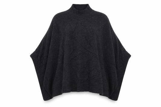 Front view of Tu women’s grey jumper, size L