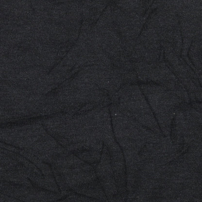 Brand and care label for Tu women’s grey jumper, size L