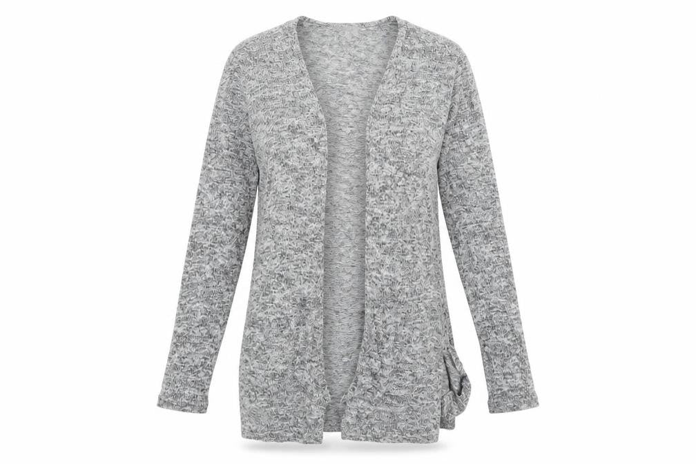 H&M Womens Grey   Cardigan Jumper Size S