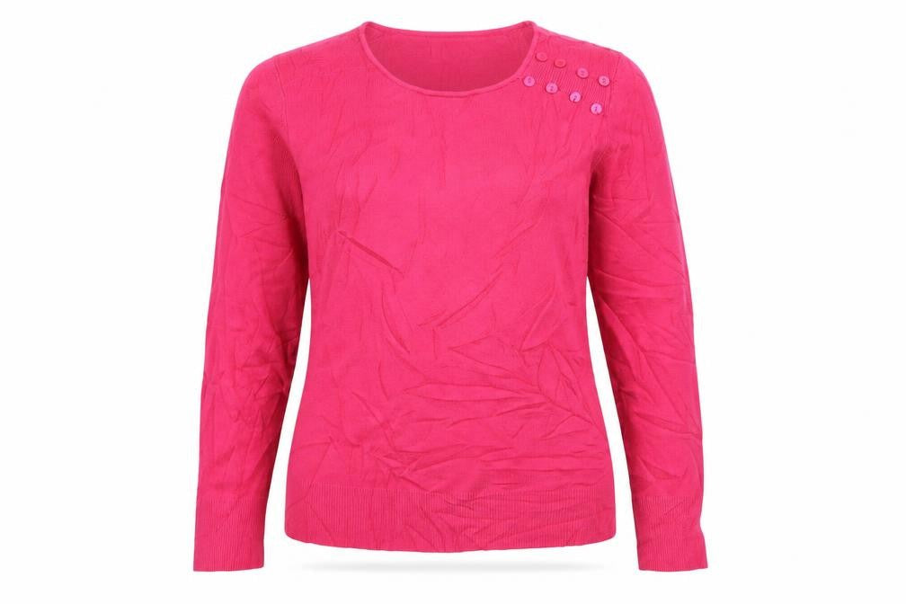M&Co Womens Pink   Pullover Jumper Size M