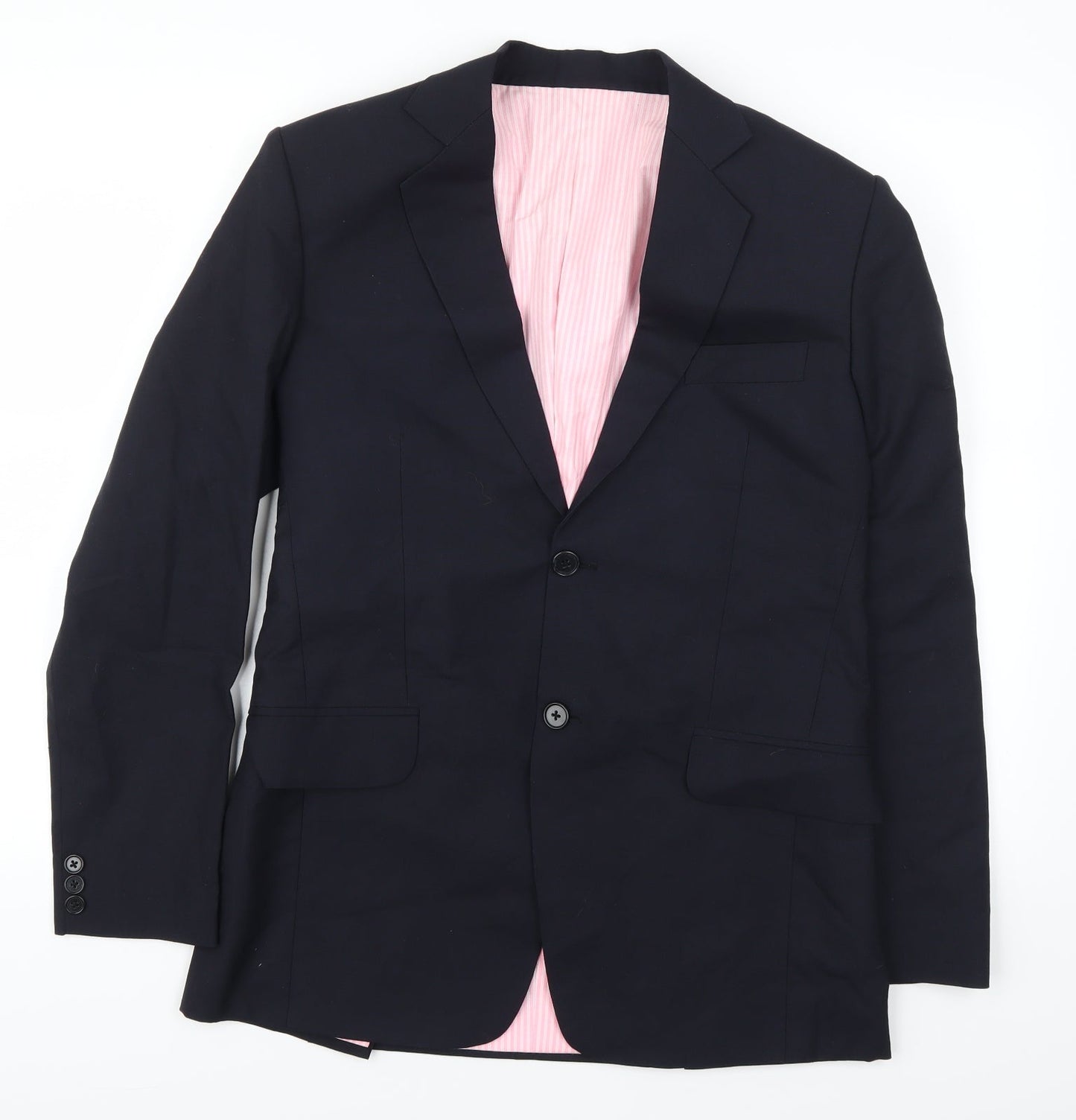 Raymon Mens Blue   Jacket Suit Jacket Size 34