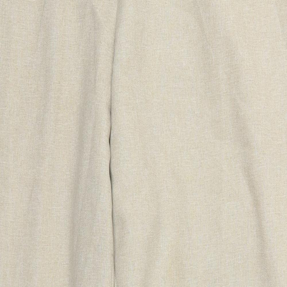 BHS Womens Beige   Trousers  Size 14 L25 in