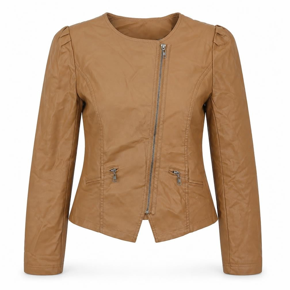 Cookie Seven Womens Brown   Jacket  Size M