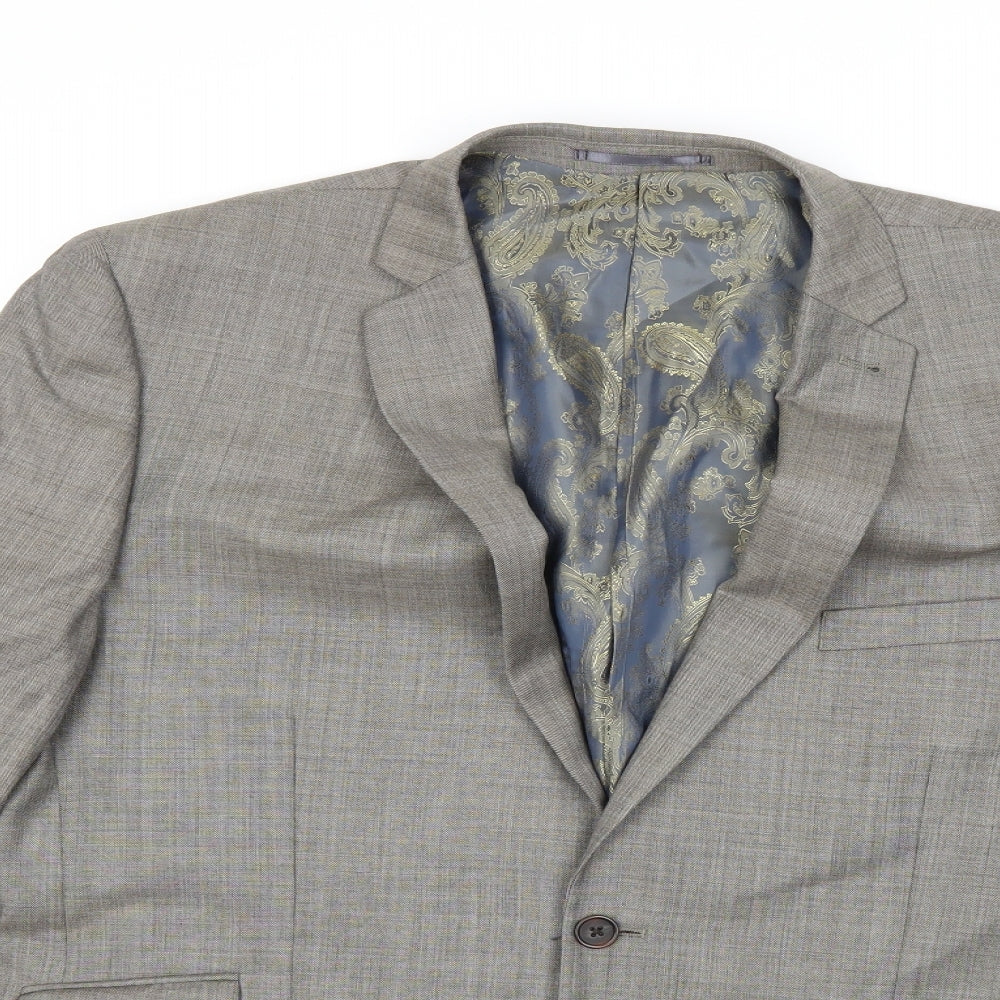 Taylor & Wright Mens Grey   Jacket Suit Jacket Size 44