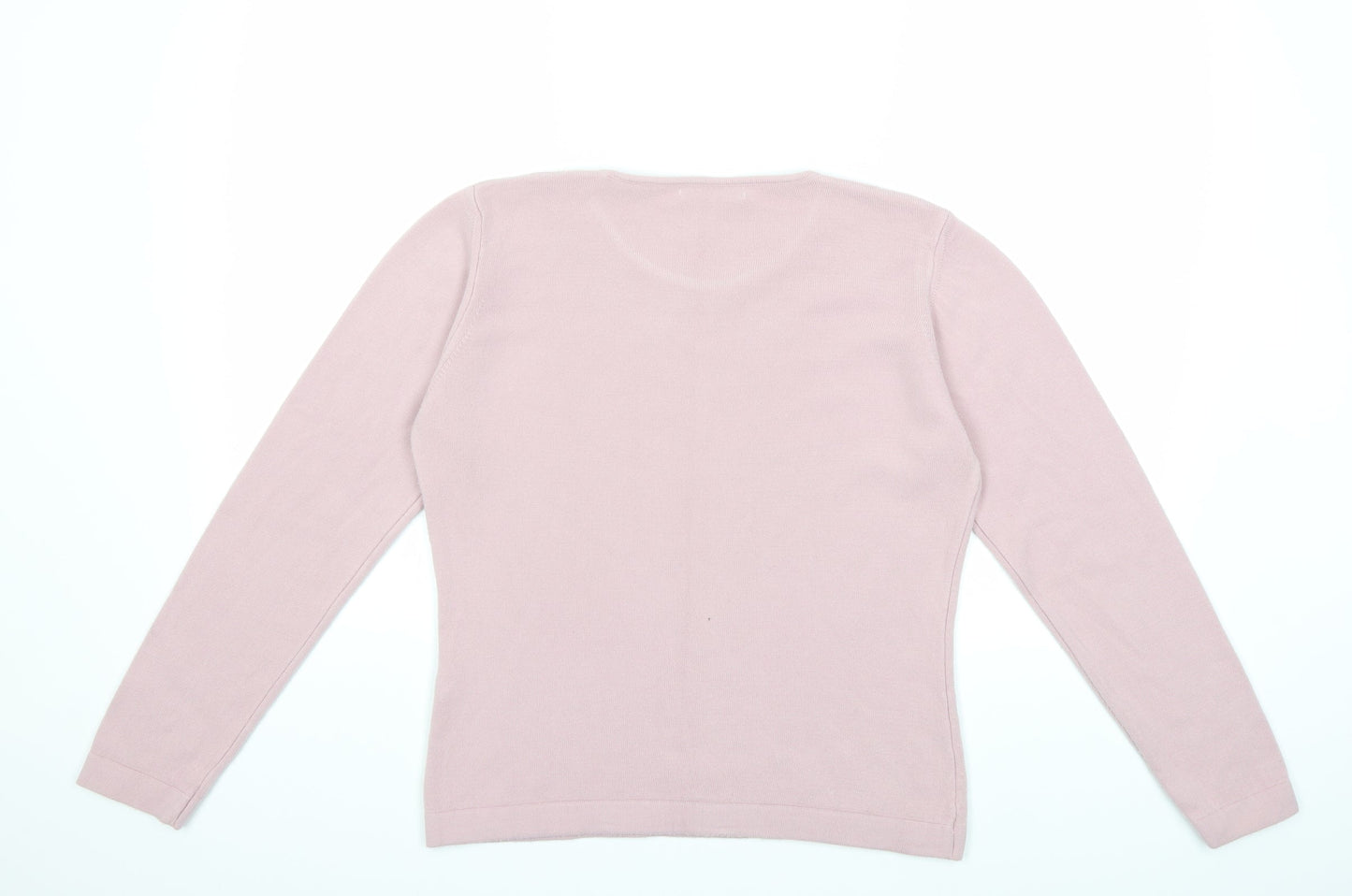 George Womens Purple  Knit Pullover Jumper Size 16