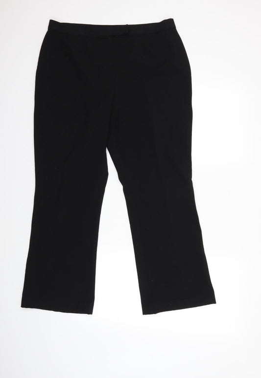 Marks and Spencer Womens Black   Trousers  Size 34 in L27 in