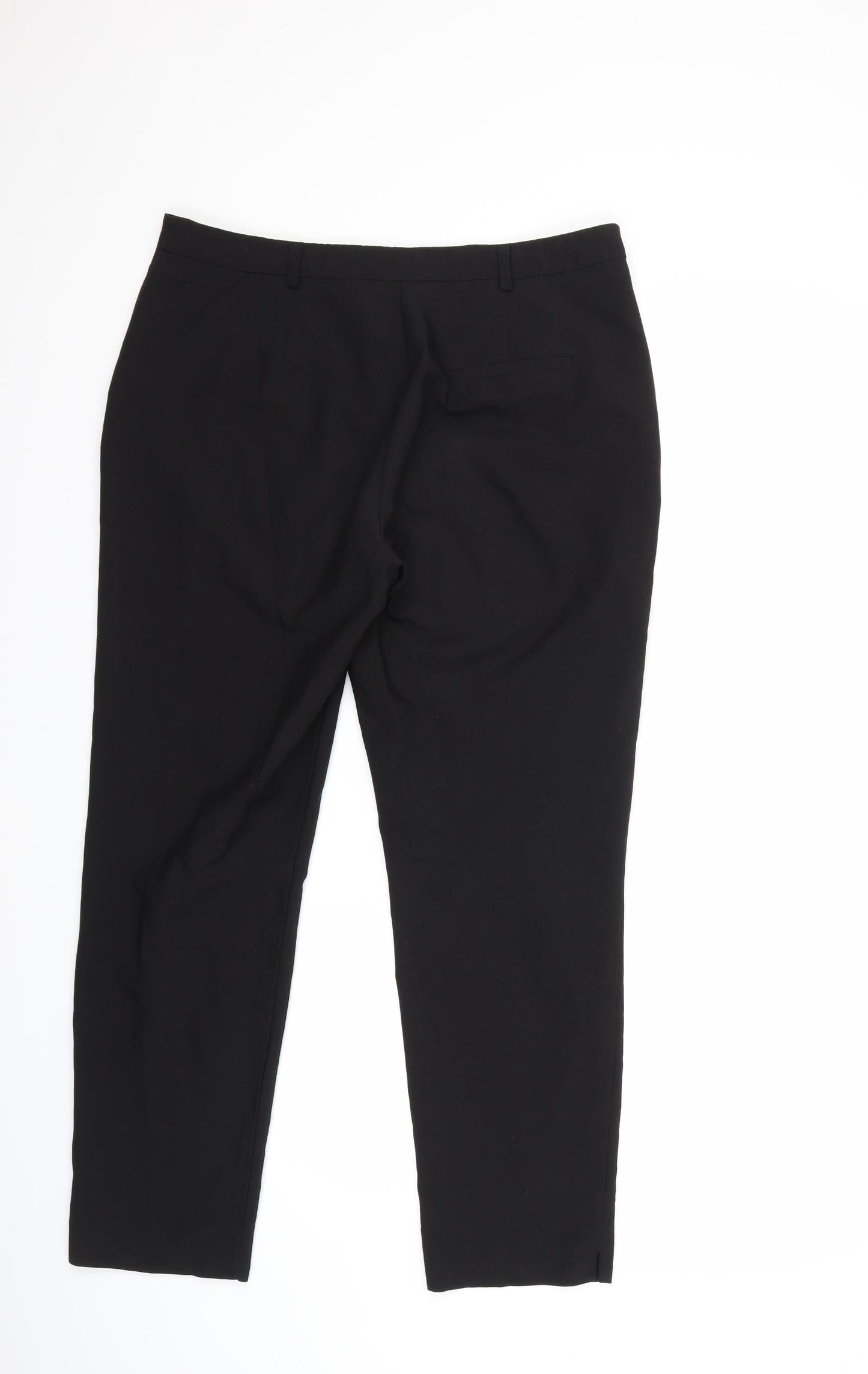 George Womens Black   Trousers  Size 12 L28 in