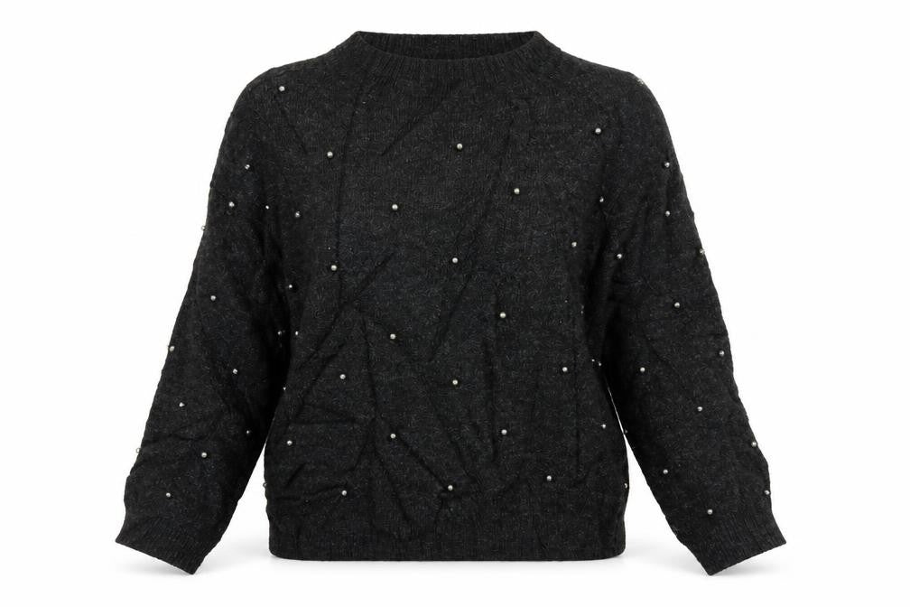 H&M Womens Black   Pullover Jumper Size 6