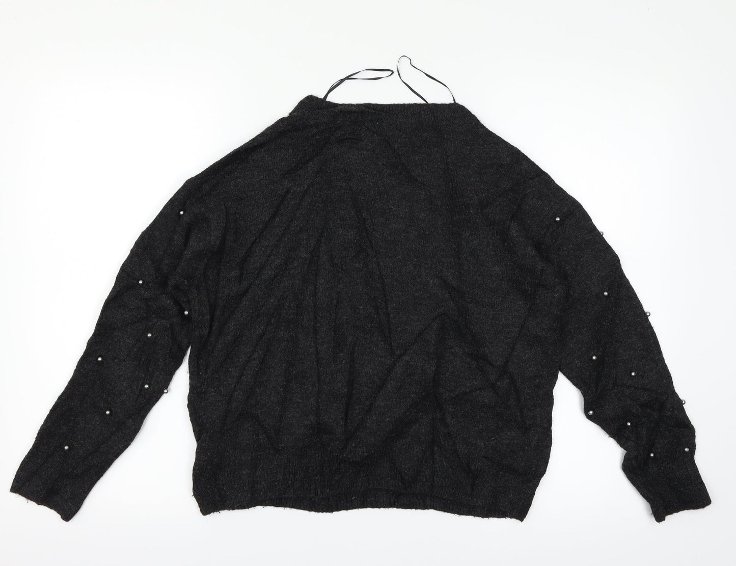 H&M Womens Black   Pullover Jumper Size 6