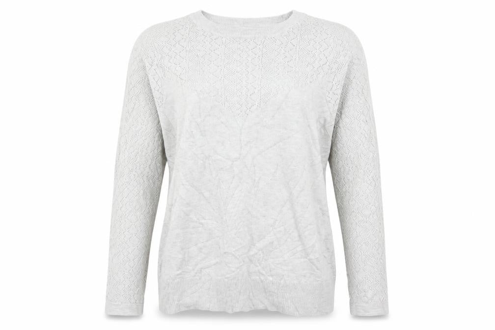 Warehouse Womens Grey   Basic T-Shirt Size 12