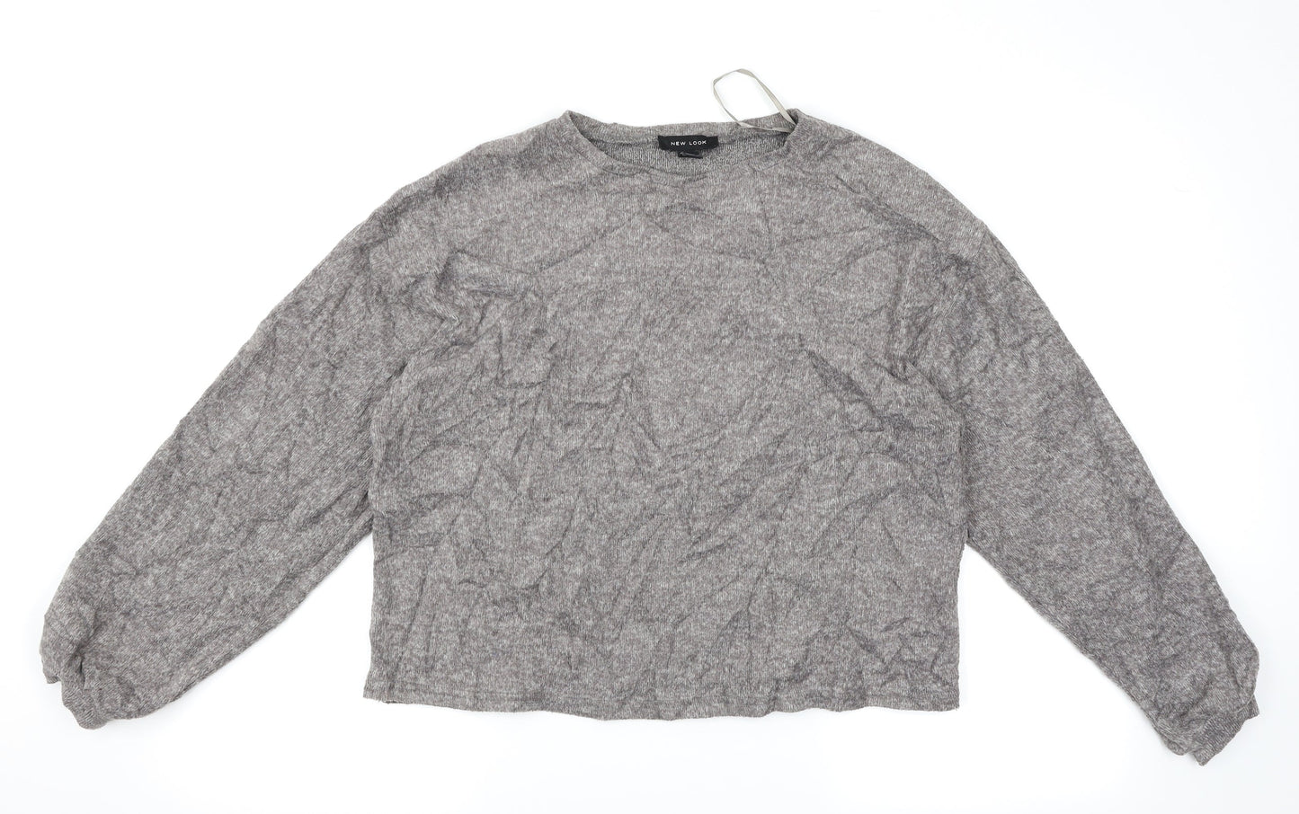 New Look Womens Grey   Pullover Jumper Size S