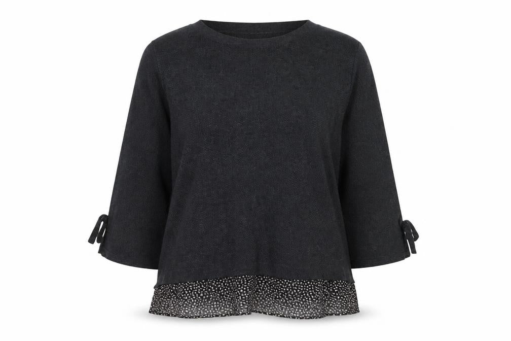 Monsoo Womens Grey  Knit Pullover Jumper Size M