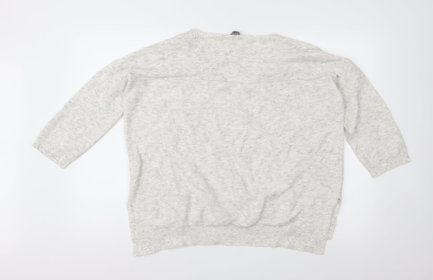 Phase Eight Womens Grey  Knit Pullover Jumper Size M