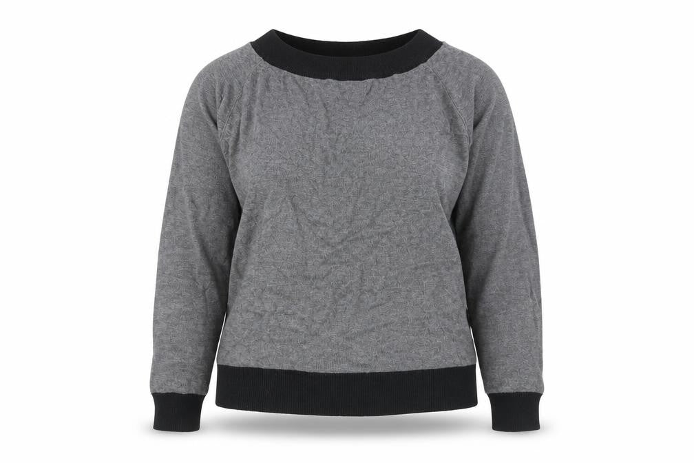 M&Co Womens Grey  Knit Pullover Jumper Size L