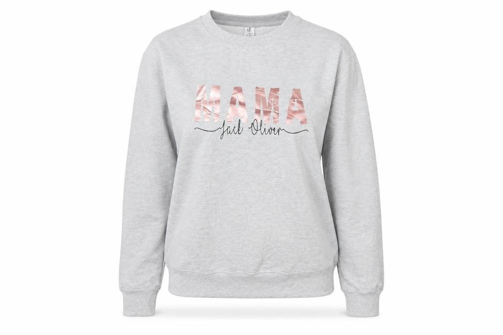 Awdis Womens Grey   Pullover Sweatshirt Size M